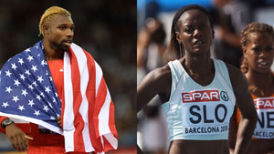 "Met a Legend" - Noah Lyles shares his respect on encounter with Jamaican legend Merlene Ottey at Zurich Diamond League Final