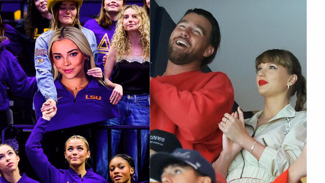 "Cat is finally out of the bag"- Olivia Dunne’s sister Julz expresses excitement over Taylor Swift’s engagement with Travis Kelce