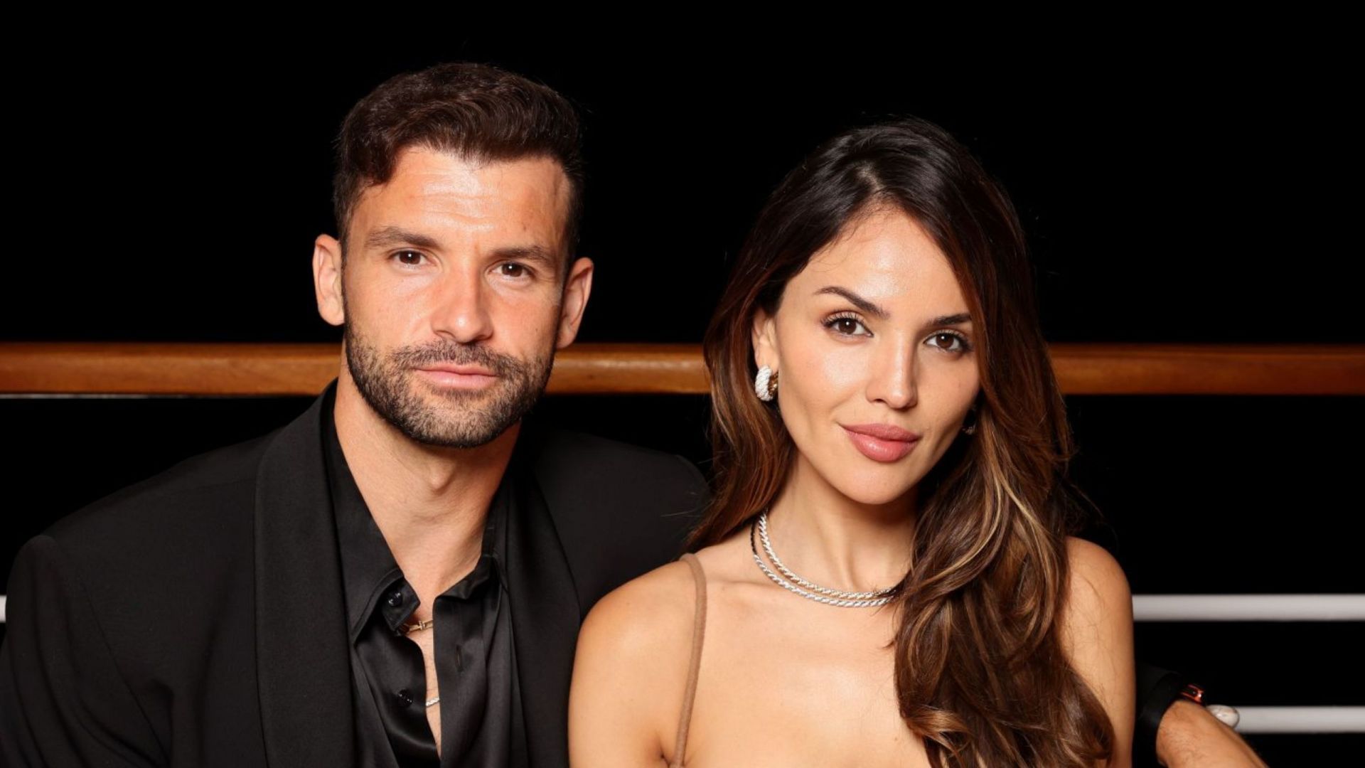 Grigor Dimitrov and girlfriend, Eiza Gonzalez at The Red Sea Film Foundation
