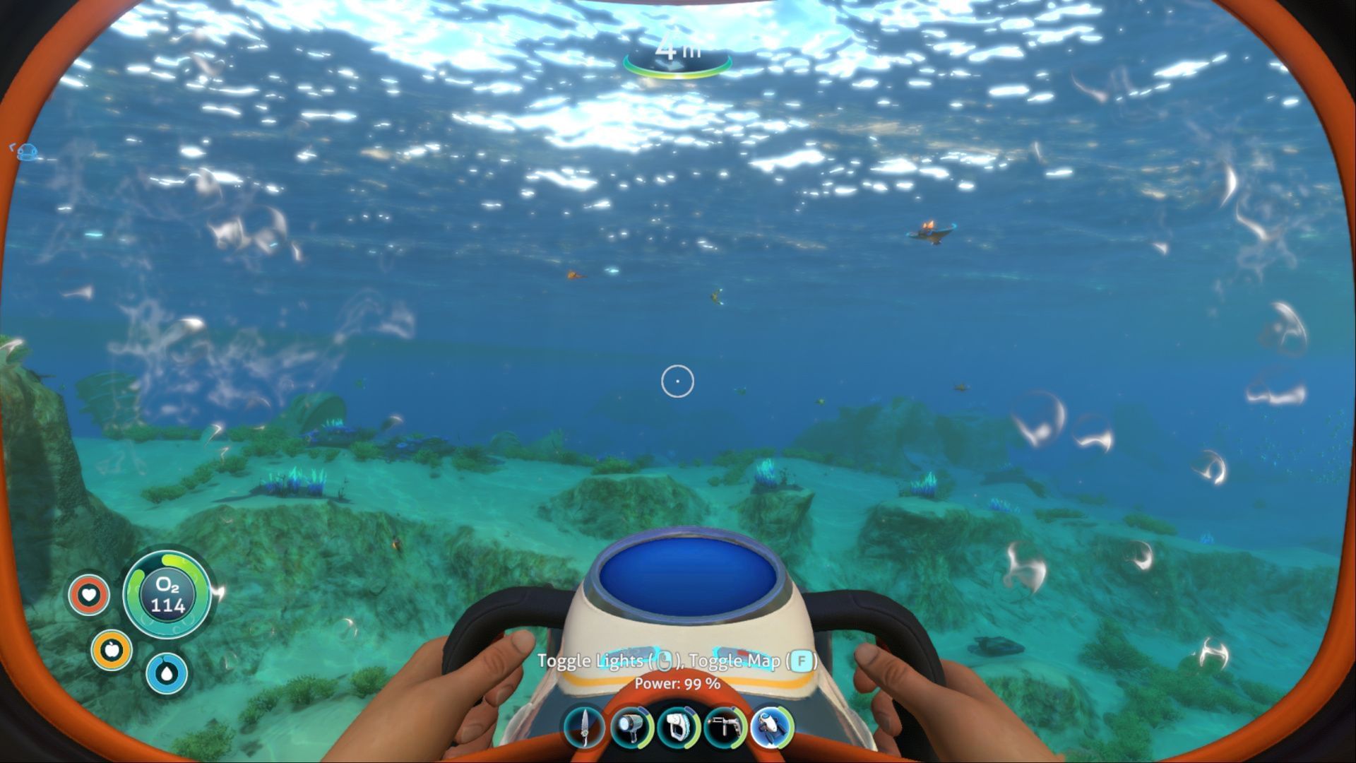 Subnautica Seaglide recharge