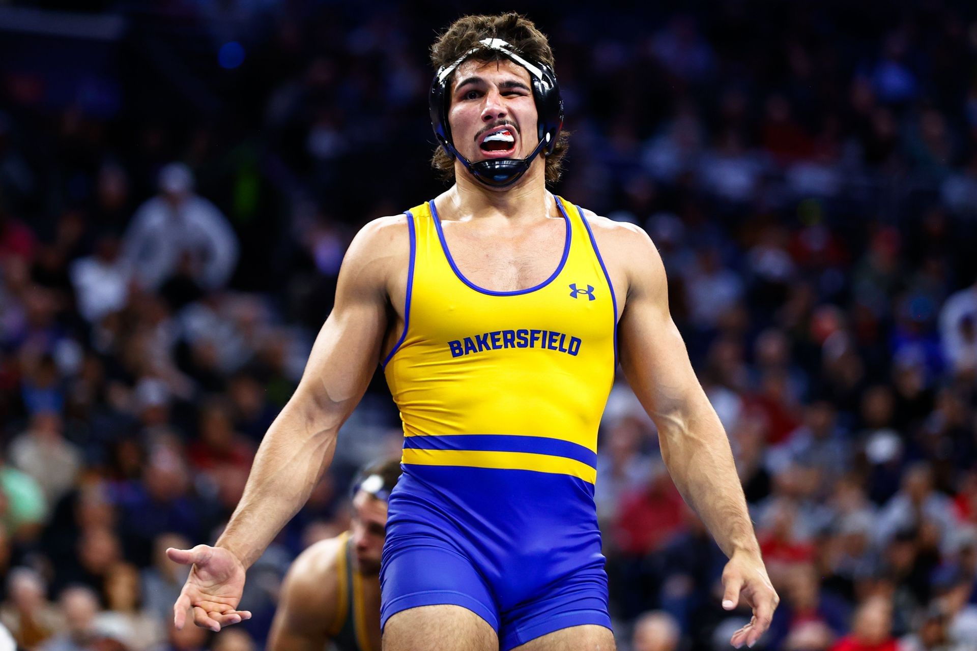 Ferrari at the 2025 NCAA Division I Men&#039;s Wrestling Championship - (Source: Getty)