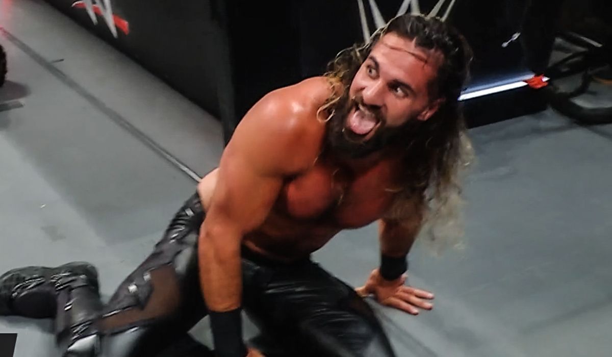 Seth Rollins is the leader of the Vision faction. [Image credits: WWE.com]