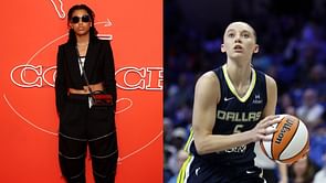 UConn's KK Arnold "proudly" reacts as Paige Bueckers hilariously 'squares up' in latest TikTok trend