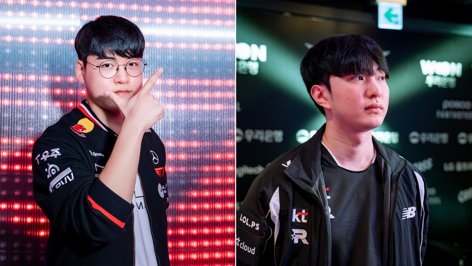 T1 vs kt rolster on lck 2025 regular season round 4