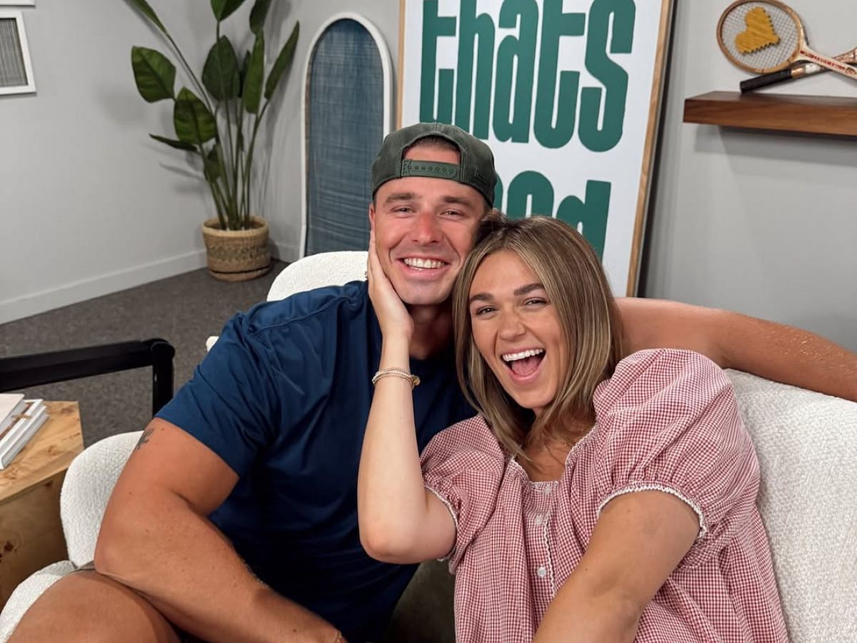 Sadie and Christian (Image via Instagram/@legitsadierob)