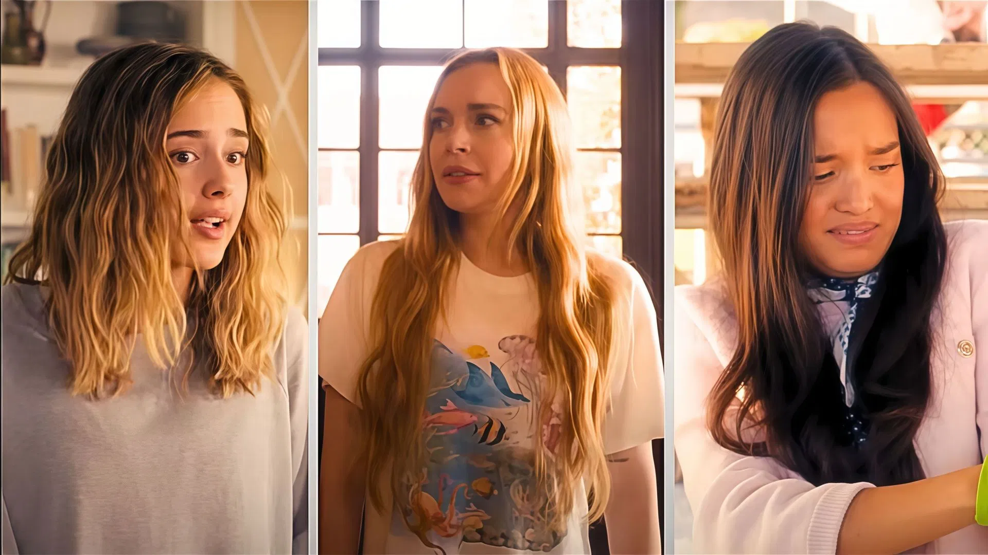 A still from the trailer of Freakier Friday (Image via Disney)