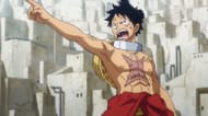 Luffy as seen in the anime (Image via Toei Animation)