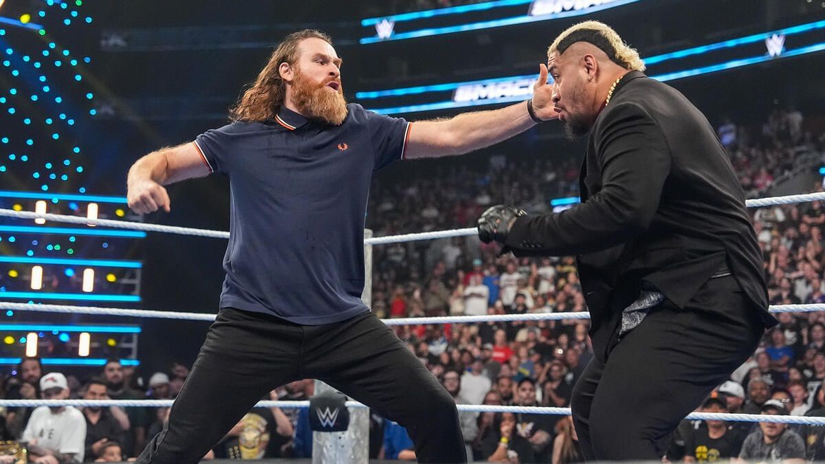 Sami Zayn confronted MFT on SmackDown [Image: WWE.com]