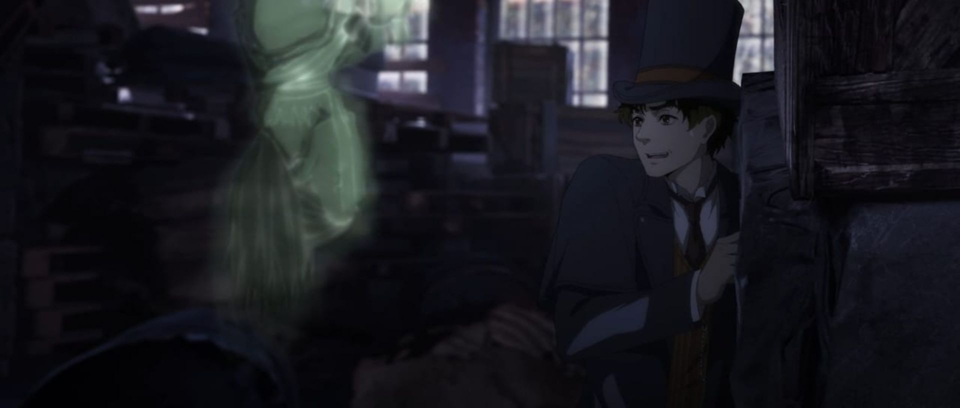 Klein and a spirit (Image via B.CMAY PICTURES)