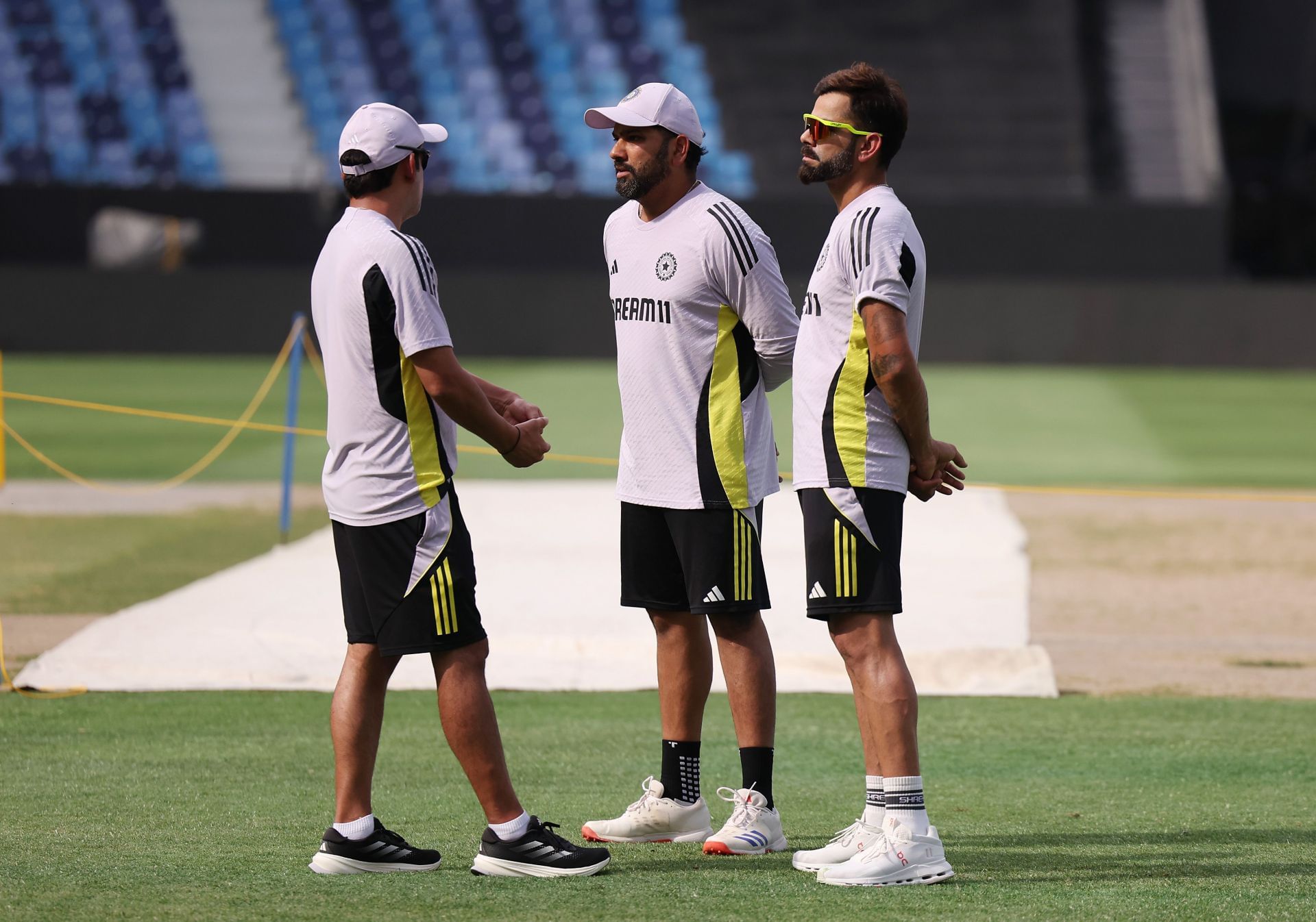 The trio helped India win their first ICC ODI title in over a decade this year [Credit: Getty]