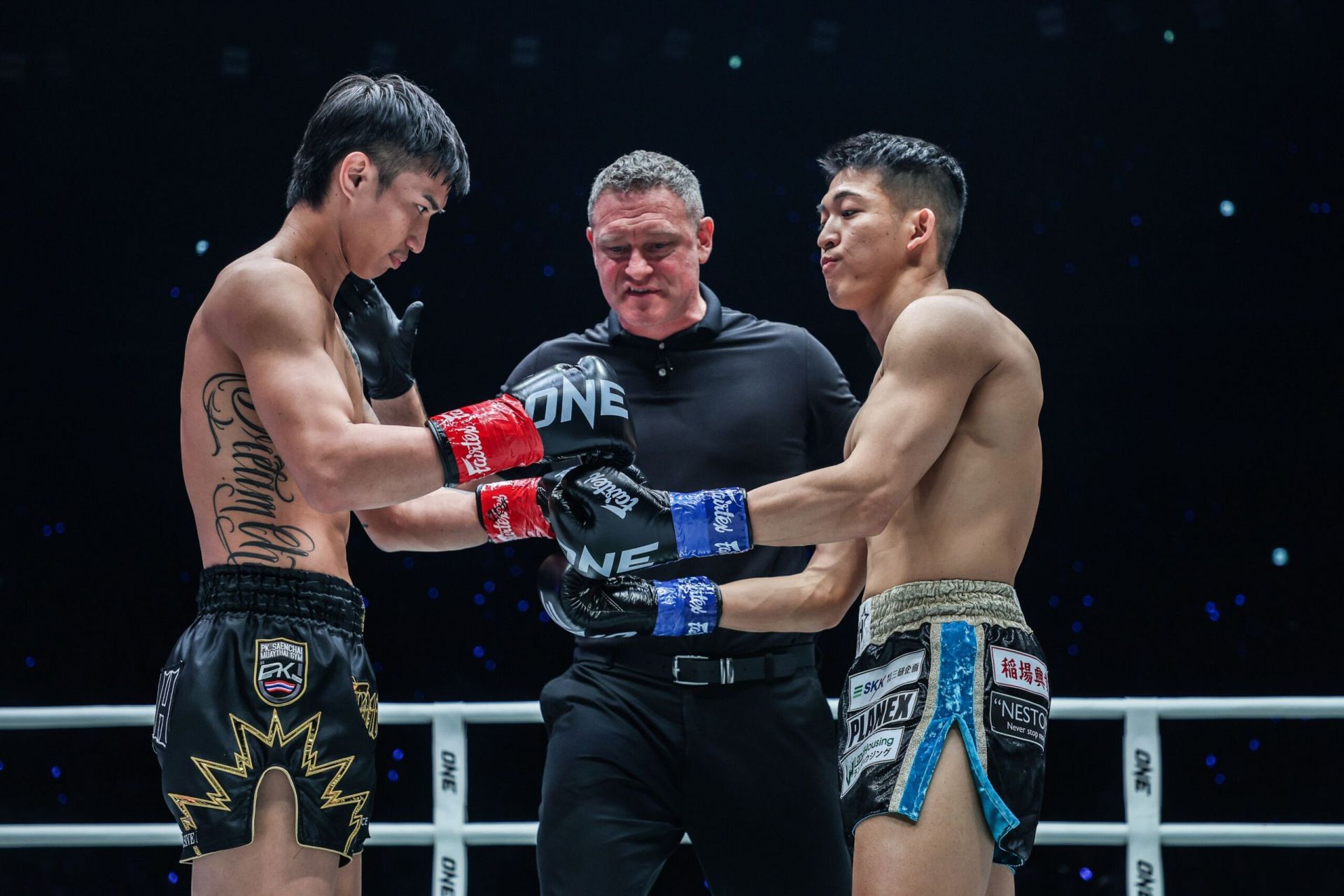 Tawanchai PK Saenchai (left) wants a rematch against Masaaki Noiri (right). [Image: ONE Championship]