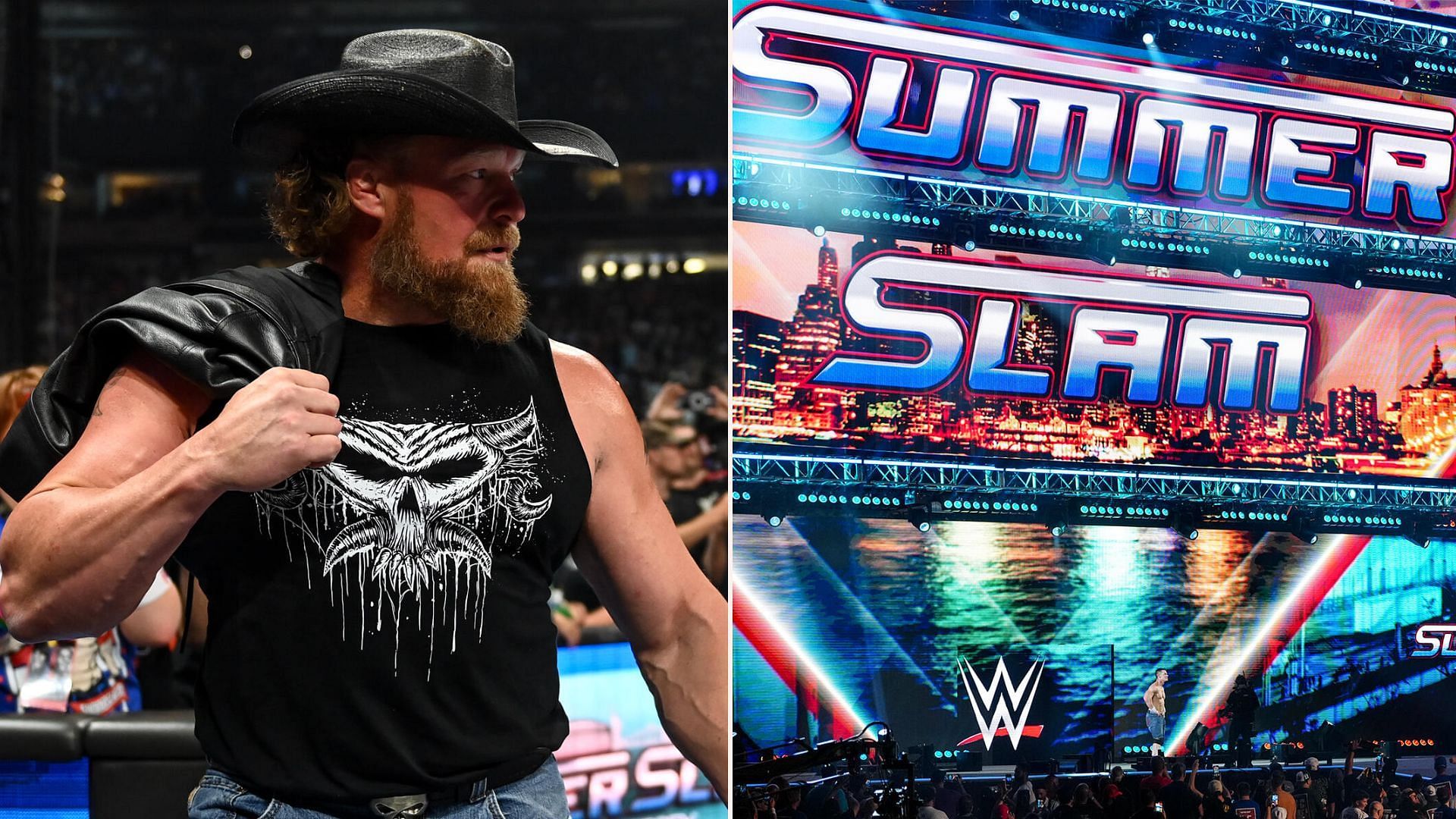 Brock Lesnar returns to WWE (Pictures credit: WWE.com)