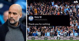 "That brother is a walking bozo gene", "He ruined everything" - Fans slam Manchester City star after their 2-1 loss to Brighton
