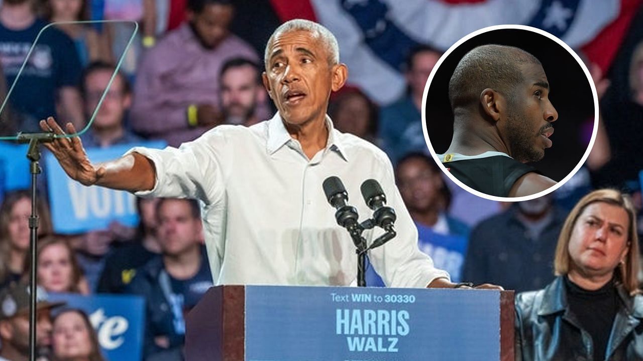 Chris Paul sends a lighthearted clapback at former US President Barack Obama (Image credit: Imagn)