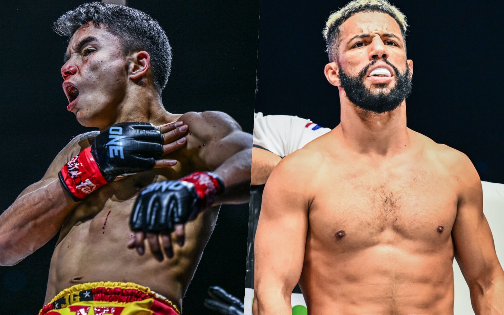 Johan Ghazali (L) and Zakaria El Jamari (R) | Image credit: ONE Championship
