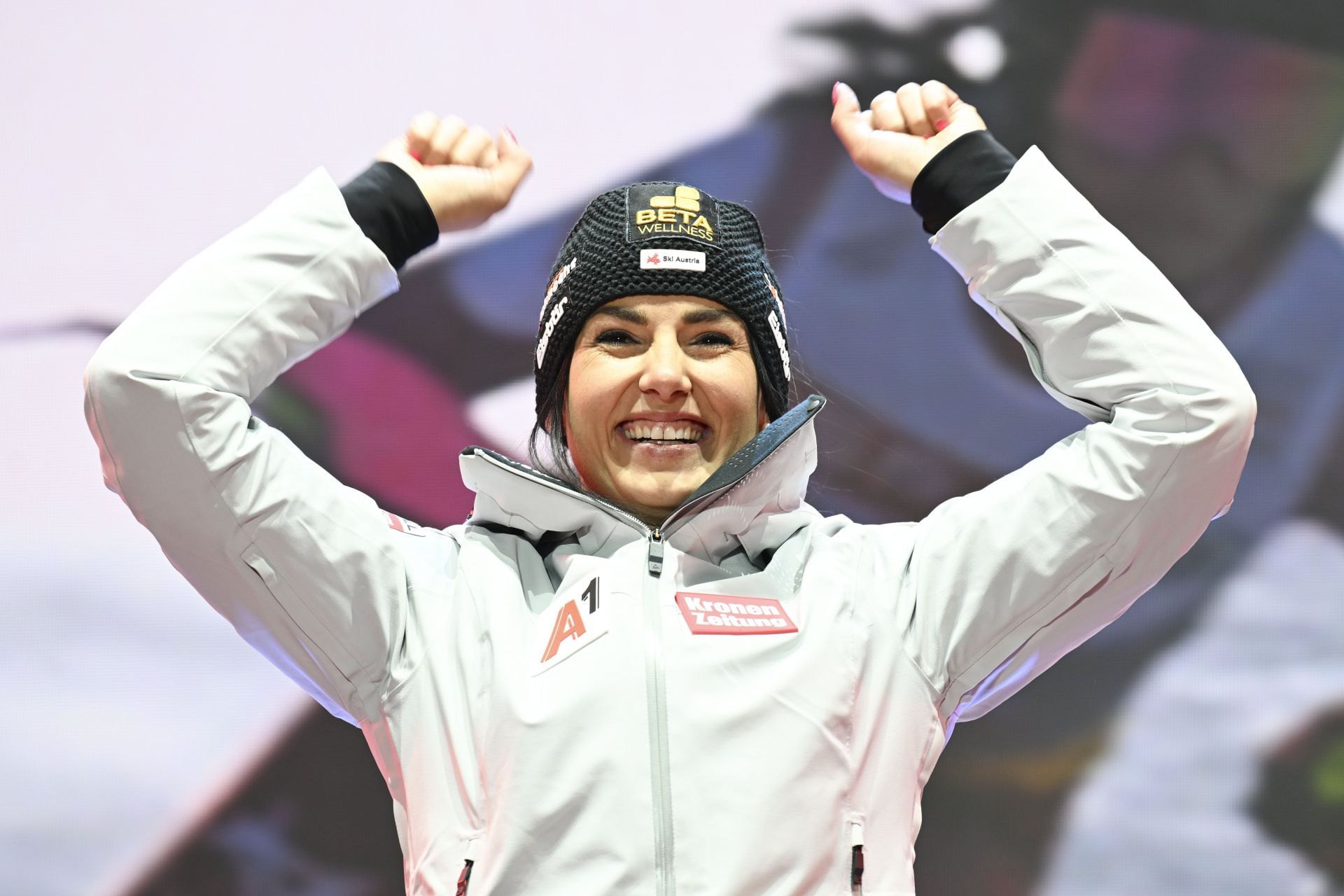 Stephanie Venier at the Audi Fis Alpine World Ski Championships - Women&#039;s Super G - (Source: Getty)
