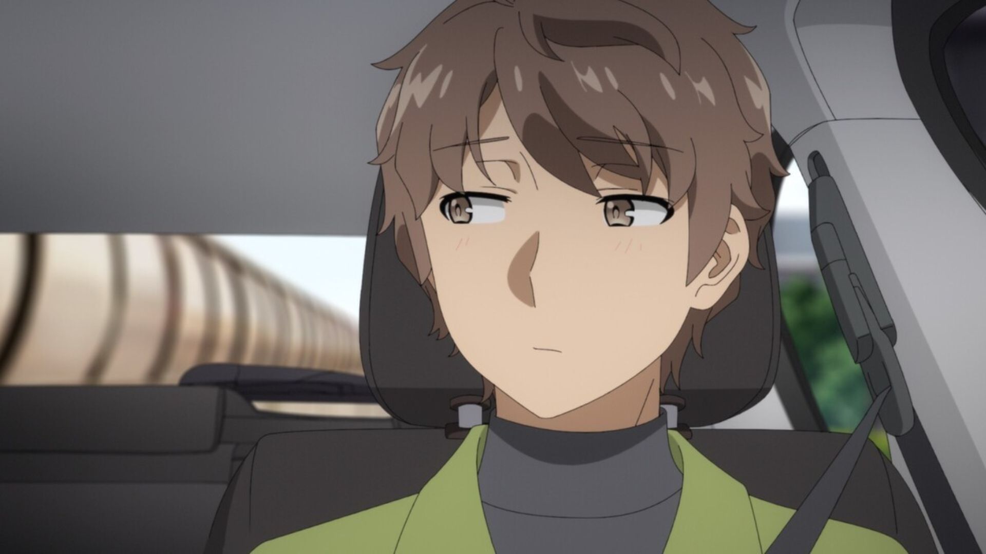 Sakuta, as seen in Rascal Does Not Dream of Santa Claus episode 8 (Image via Studio CloverWorks)