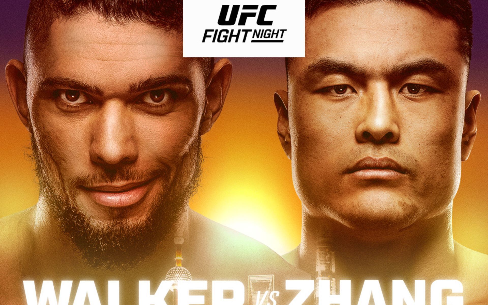 The UFC heads to Shanghai next weekend [Image: @ufc on X]