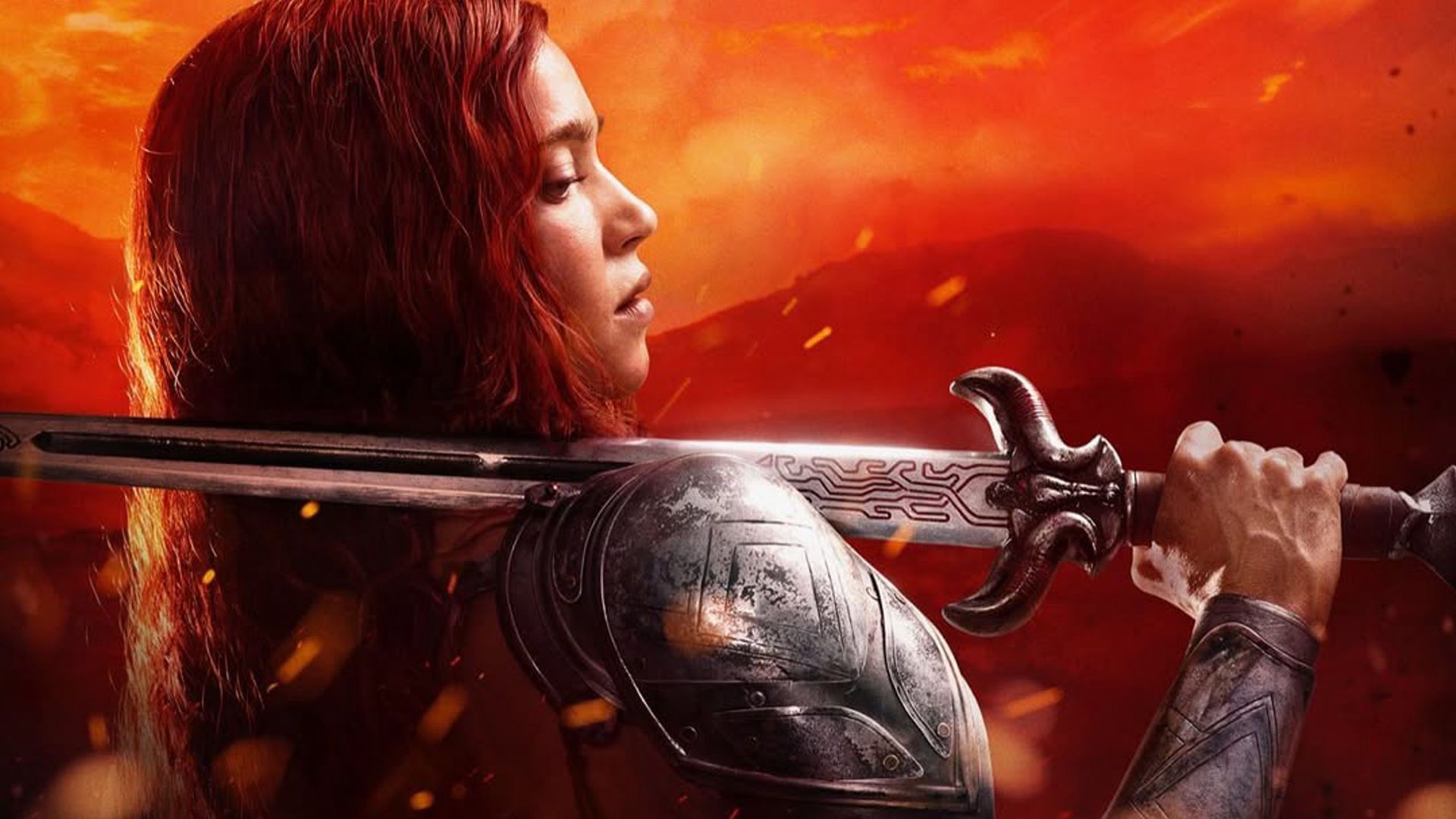 A still from the film Red Sonja (Image via Instagram/@matildalutz)