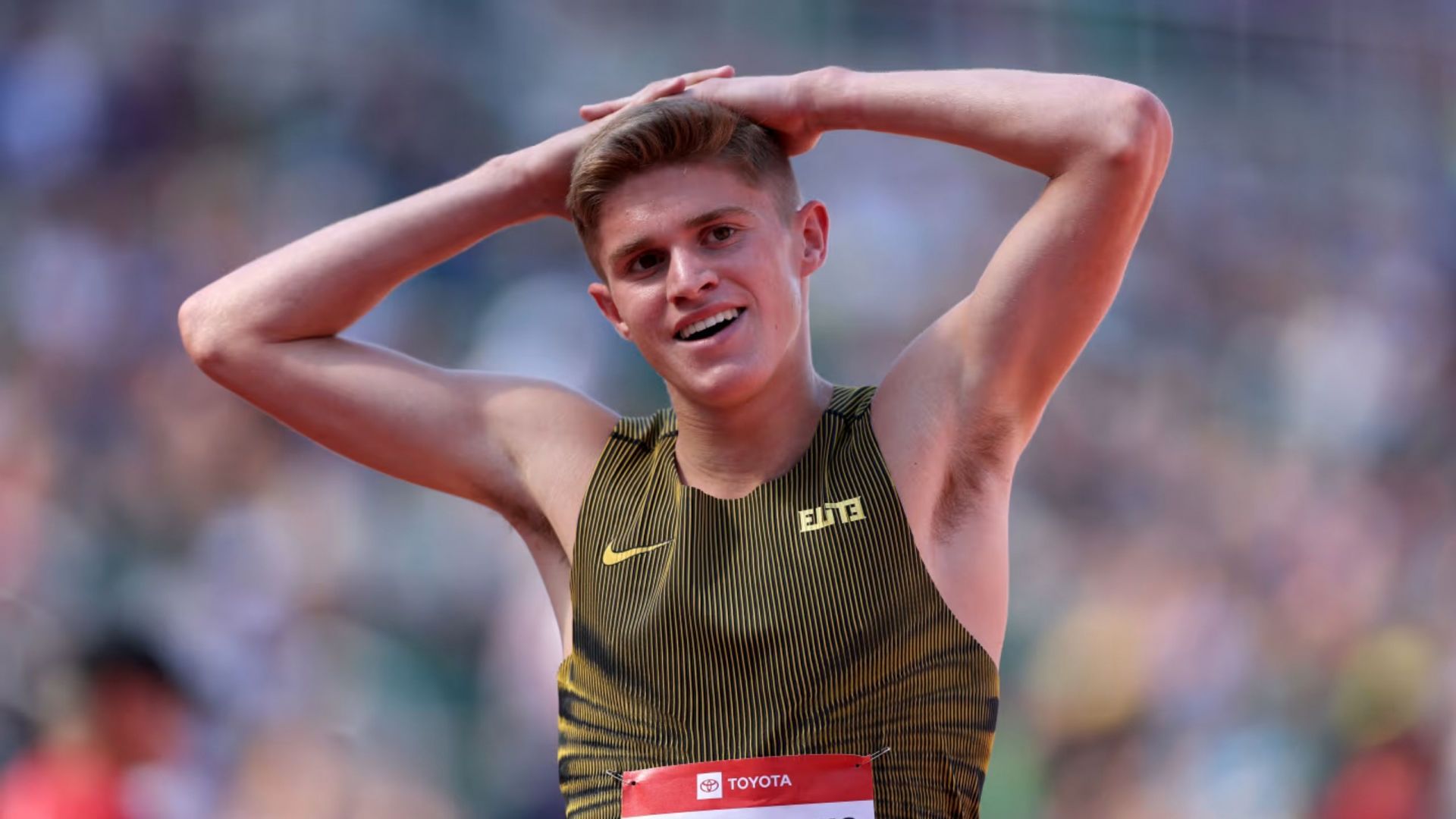 Cooper Lutkenhaus&#039;s early life as a high school athlete [Image Source : Getty]