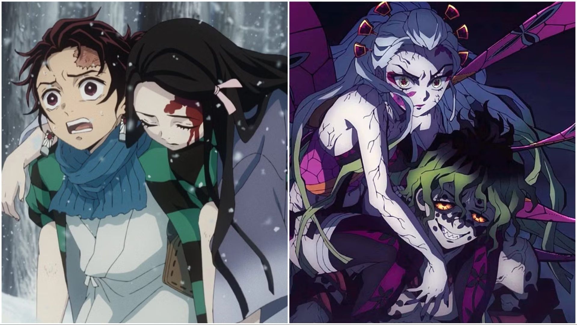 Gotouge did an amazing job portraying the sibling dynamics in Demon Slayer (Image via Ufotable)