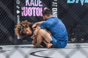 Throwback: Kade Ruotolo wins lightweight submission grappling world title against Sambo master Uali Khurzev