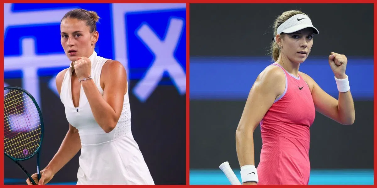 Marta Kostyuk and Katie Boulter (Source: Getty)