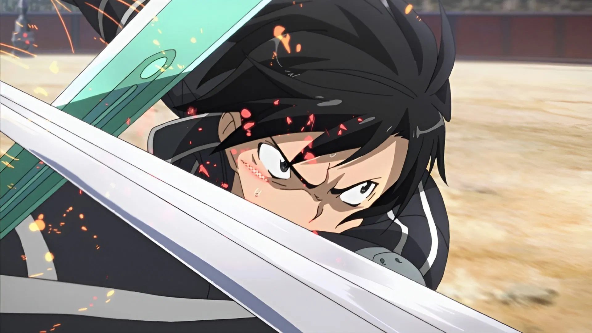Still of Kirito (Image via A-1 Pictures)