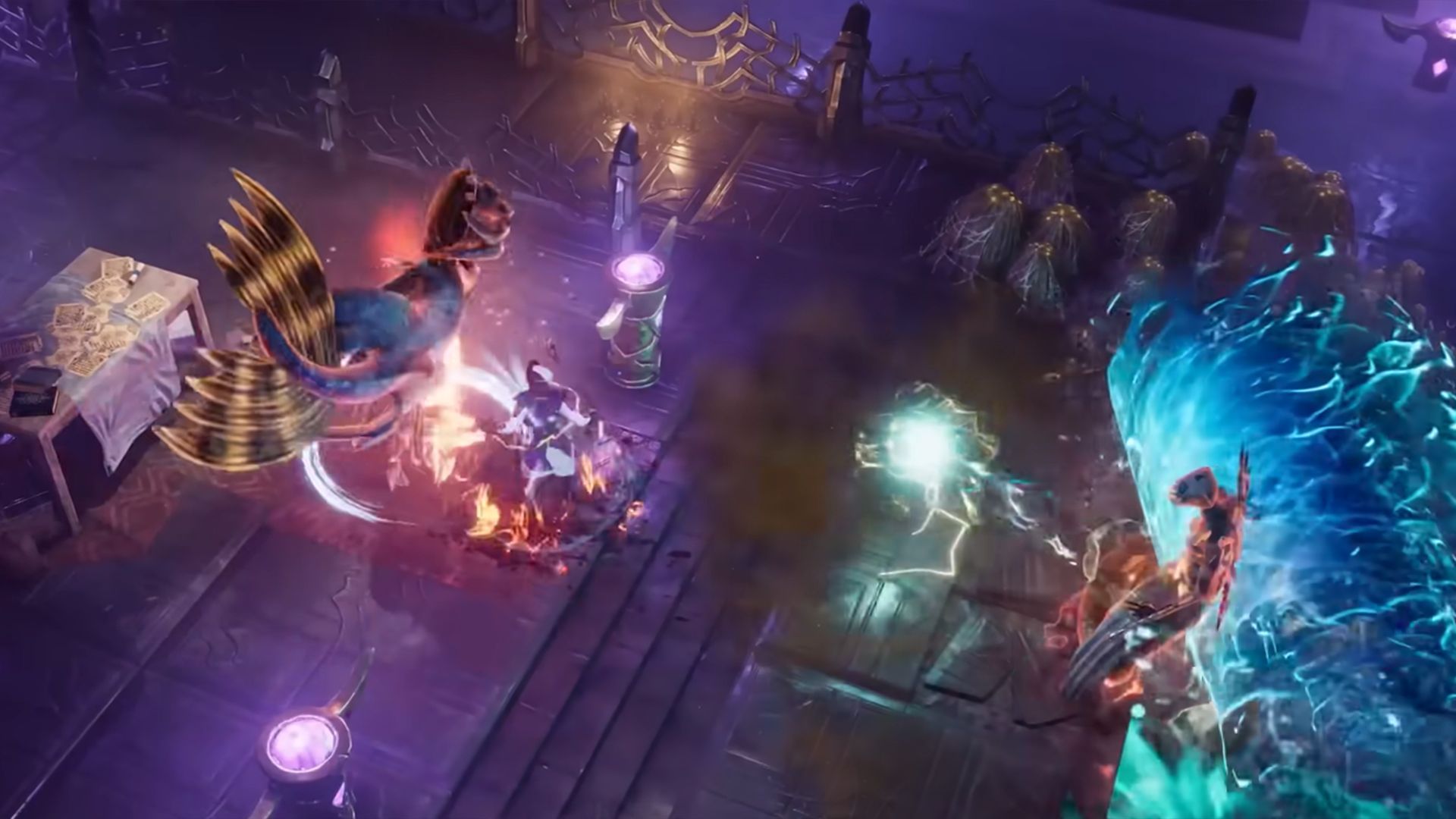 The Tornado Shaman combines survivability and lightning damage to melt through bosses and mobs (Image via Eleventh Hour Games)