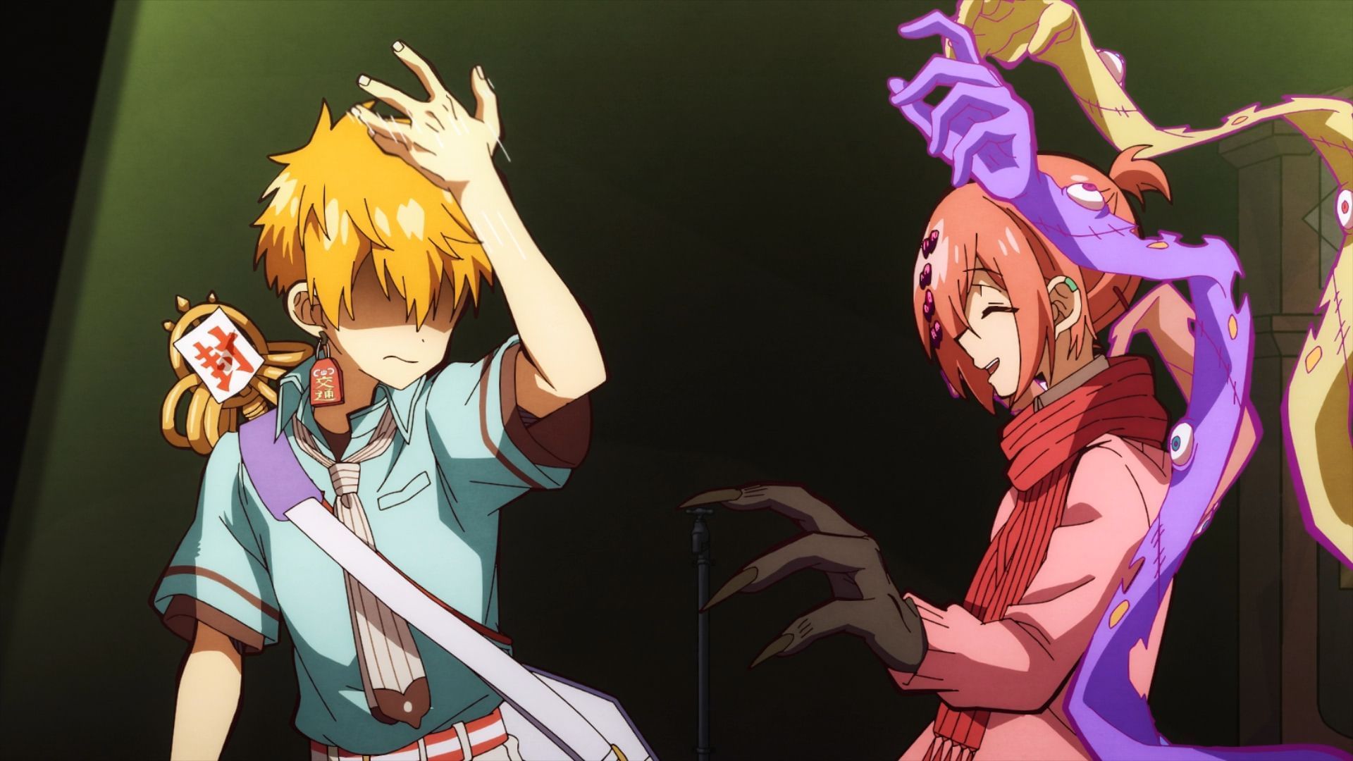 Kou sees Mitsuba&#039;s illusion (Image via Lerche)