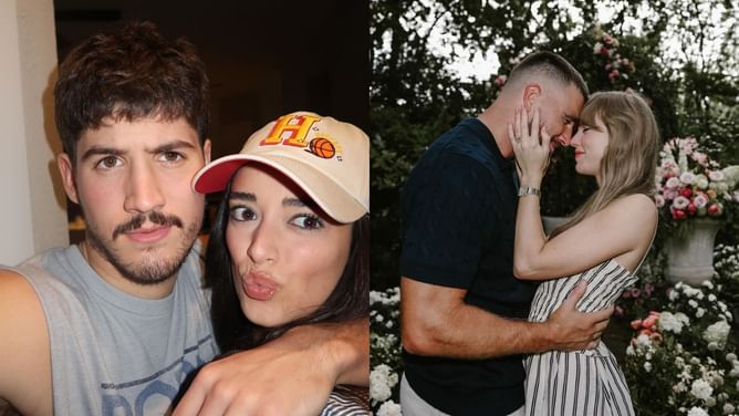 "Are we getting pranked?": Reed Sheppard's girlfriend Brailey Dizney in disbelief at Taylor Swift's engagement to Travis Kelce