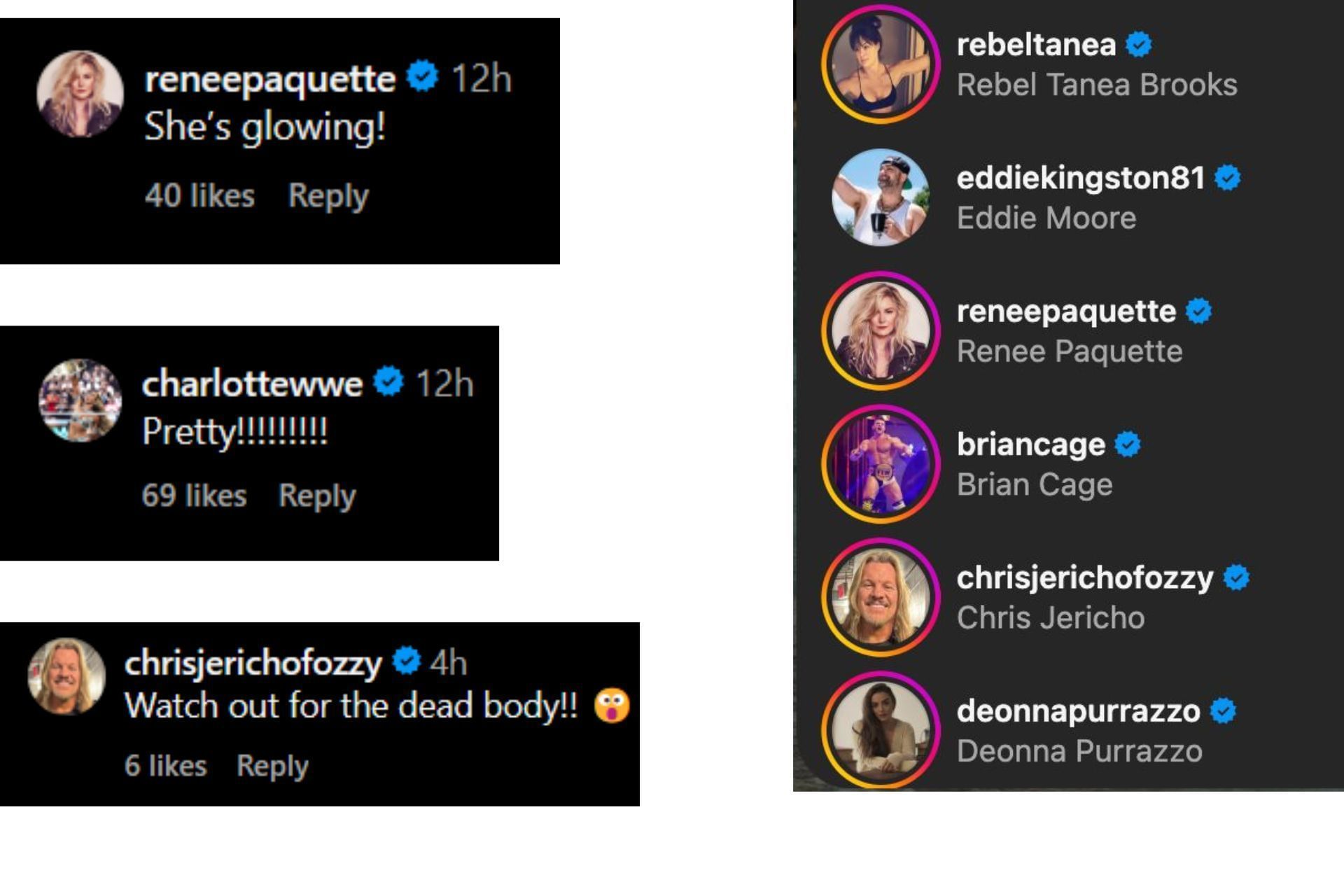 Multiple stars from the pro wrestling fraternity reacted to Britt Baker&#039;s recent Instagram post through likes and comments amid her AEW absence