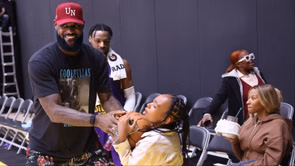 "Yo creepy a**": LeBron James can't stop himself after Savannah James makes daughter Zhuri's full circle moment public