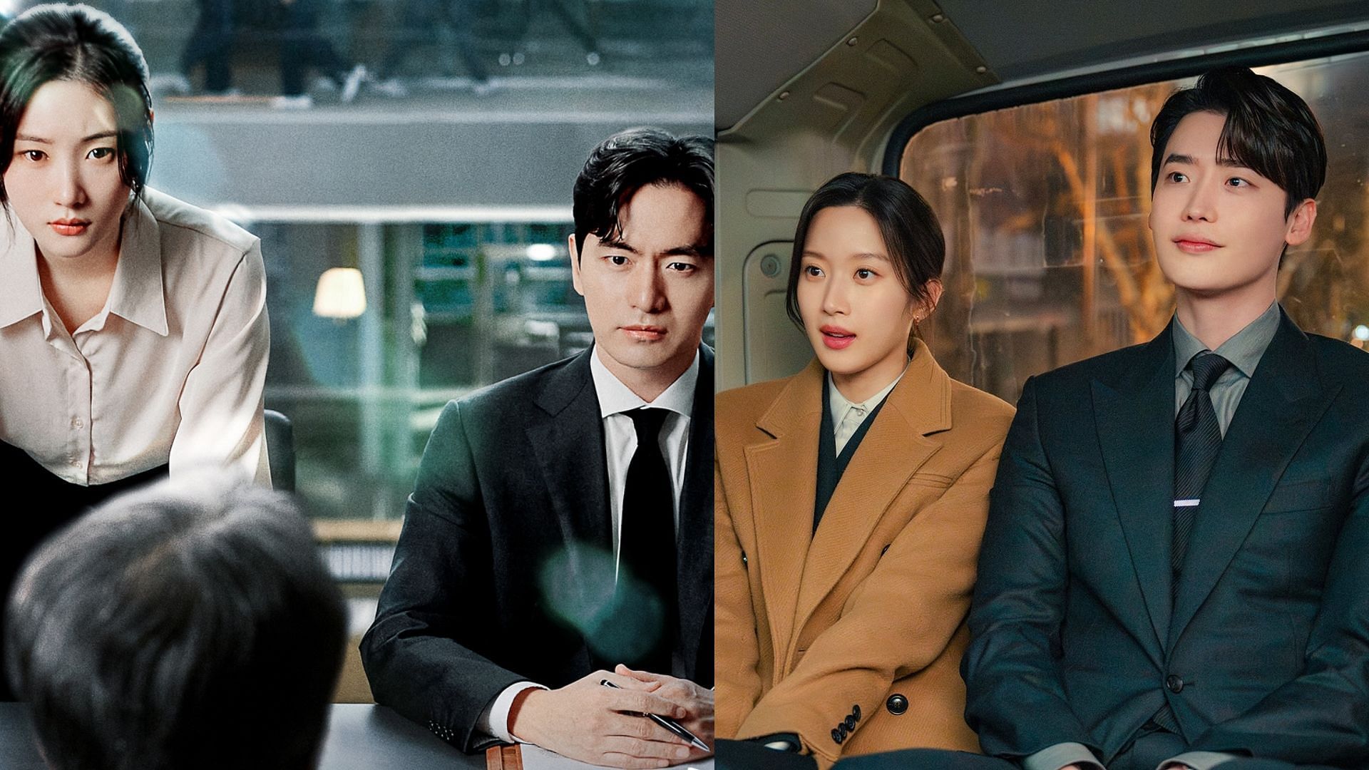 Beyond the Bar and Law and the City (Image via X/@CJnDrama, @NetflixKR)