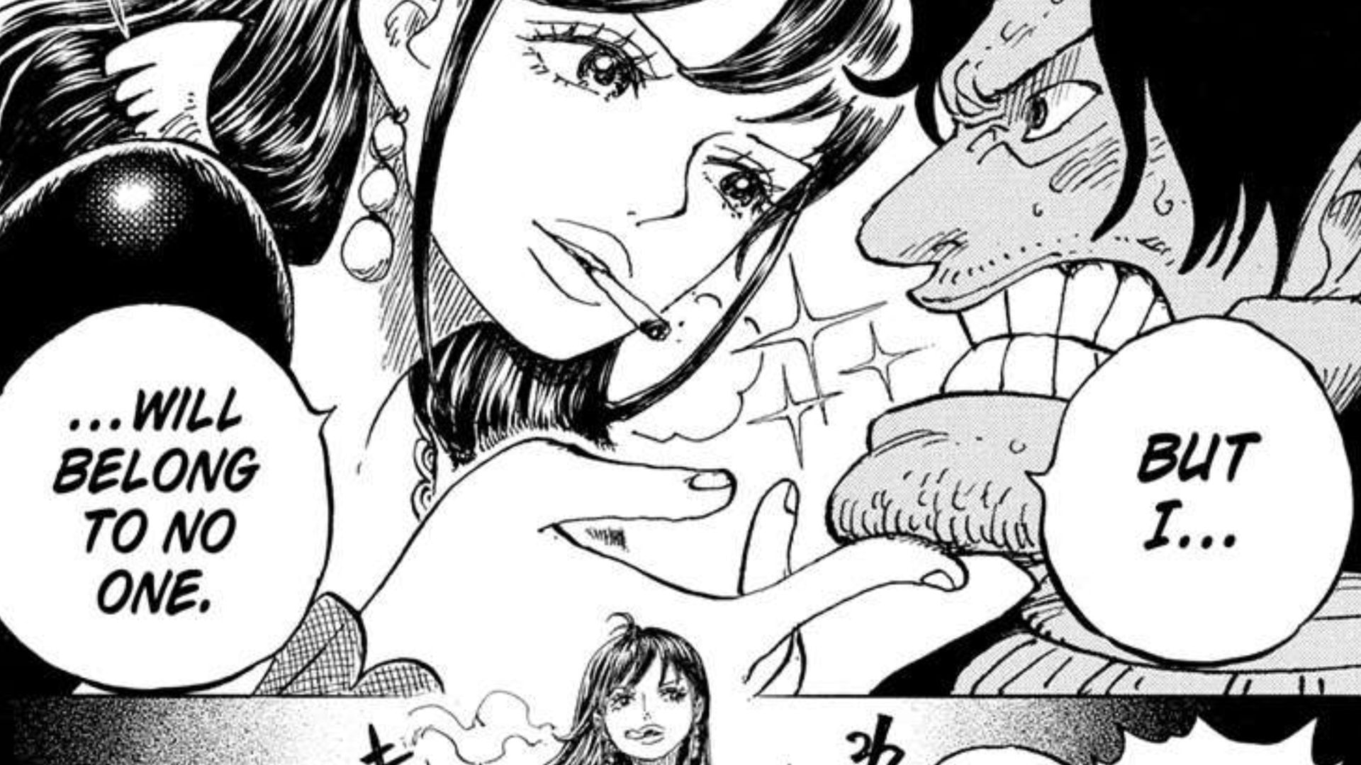 Shakuyaku could captivate even the strongest pirates (Image via Shueisha)