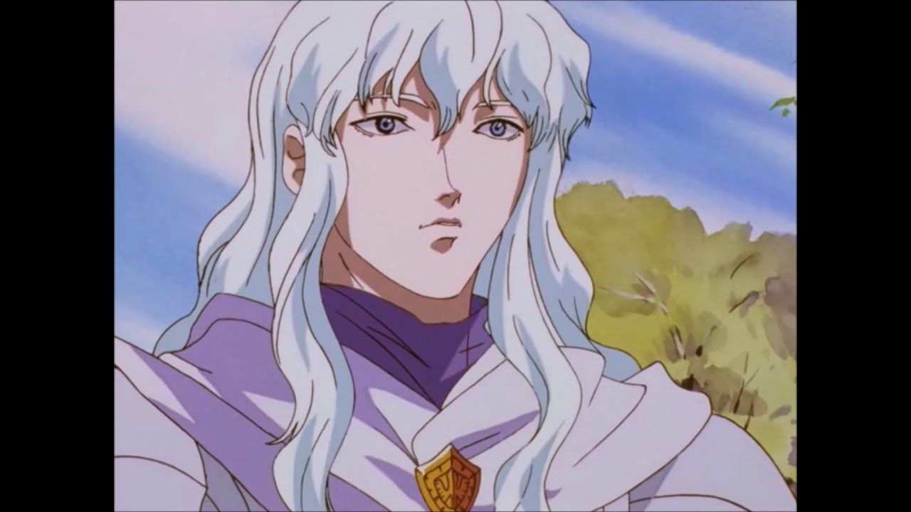 Griffith as seen in the Berserk (1997) anime (Image via OLM)
