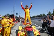 Alex Palou upon taking his fourth IndyCar title at the Grand Prix of Portland - Source: Getty