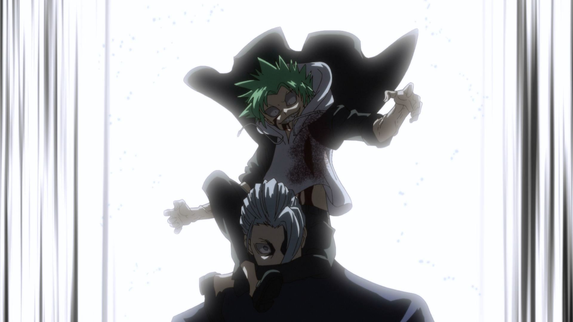 Babylon fights the mysterious pastor(Image via Tsumugi Akita Animation Lab)