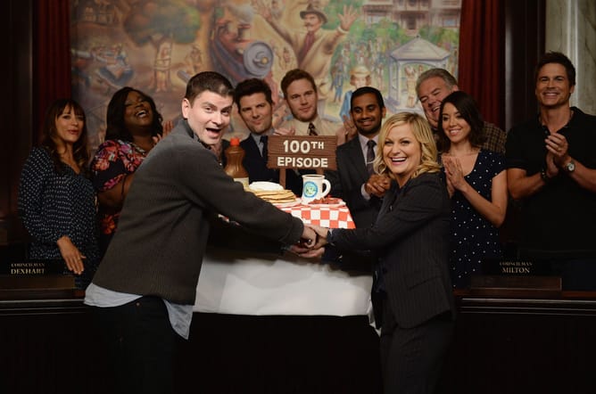 "Speaking of romantic goodbyes": Amy Poehler reveals Parks and Recreation’s touching final farewell behind the scenes moment