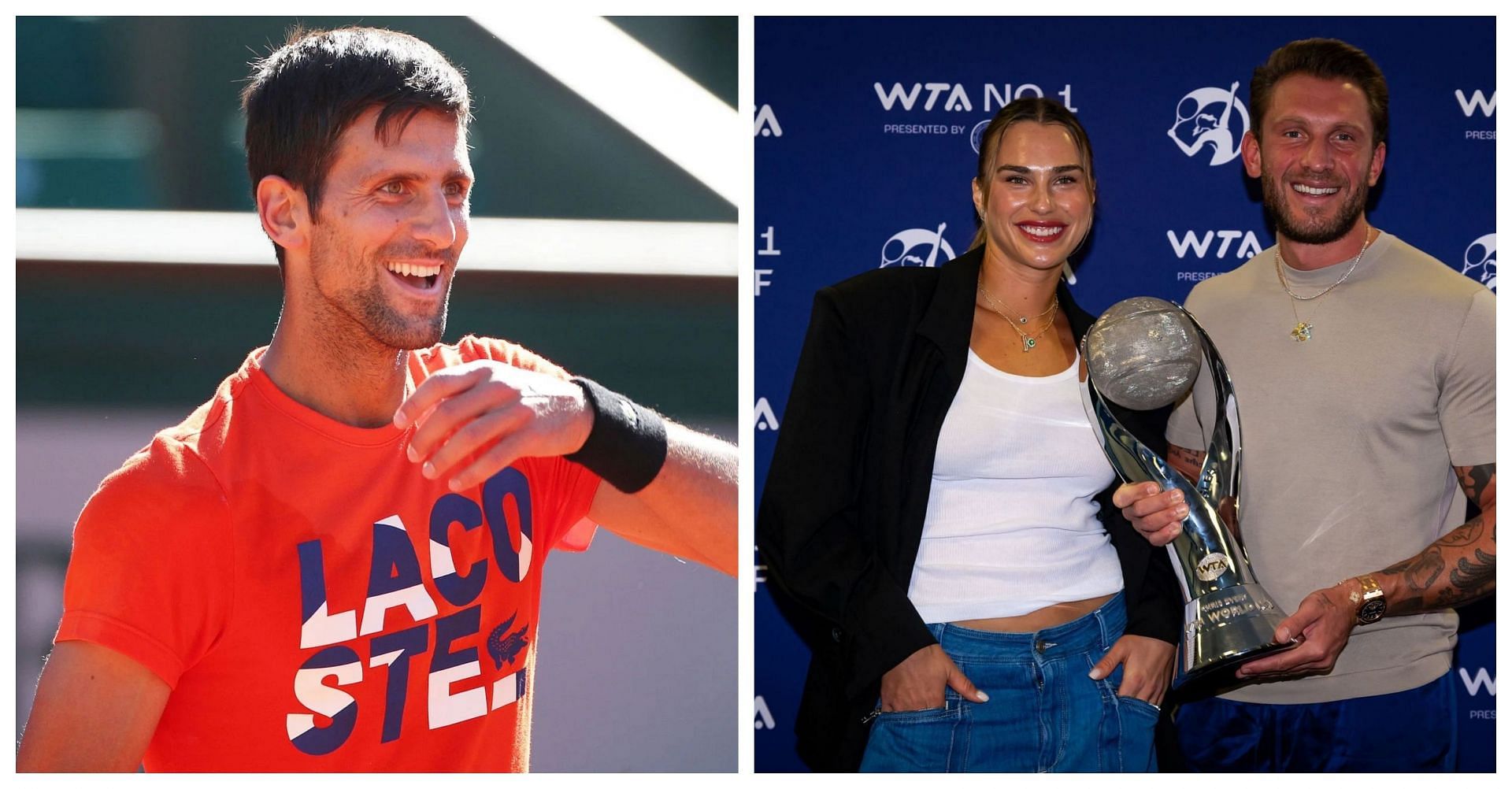Novak Djokovic makes shock collaboration with Aryna Sabalenka's boyfriend Georgios Frangulis & ex-McLaren star in new business move