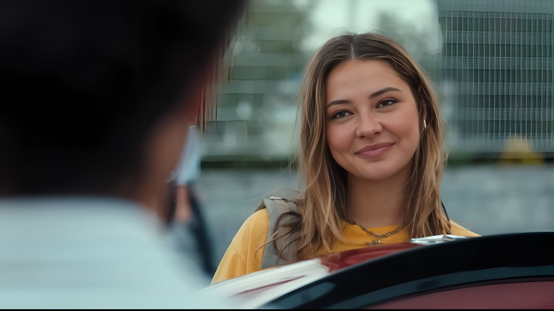 Heather&rsquo;s smile in The Map that Leads to You signals hope, even as the story embraces ambiguity. (Image via Amazon Prime Video)