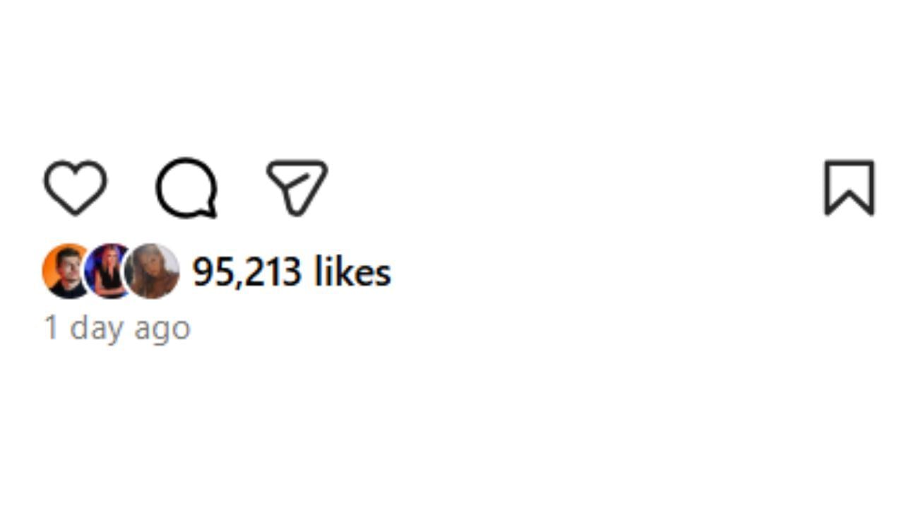 Snapshot of Lando Norris&#039;s girlfriend liking Kelly Piquet&#039;s post...Credits-Instagram