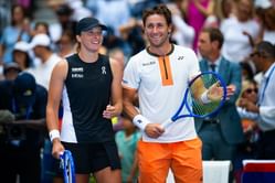 "No, you texted me" - Iga Swiatek amusingly disagrees with Casper Ruud over who initiated their mixed doubles partnership after reaching US Open SF