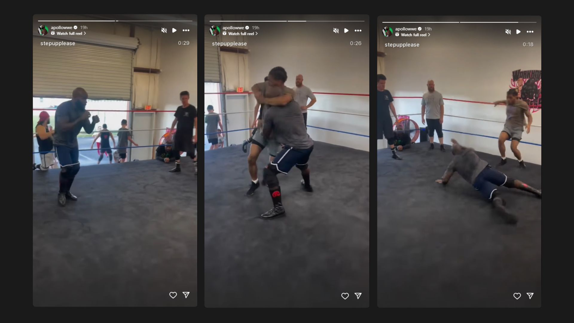 Apollo Crews is training for an in-ring return! [Image credit: Apollo Crews&#039; Instagram]