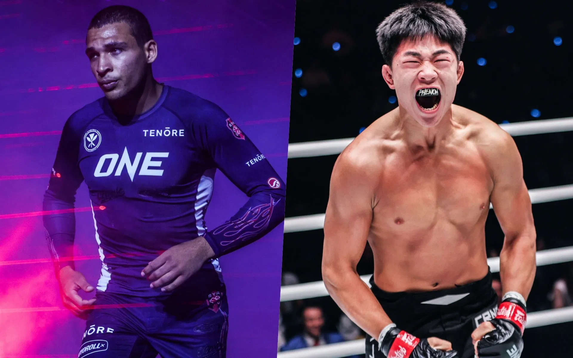 Tye Ruotolo (L) and Adrian Lee (R) | Photo by ONE Championship
