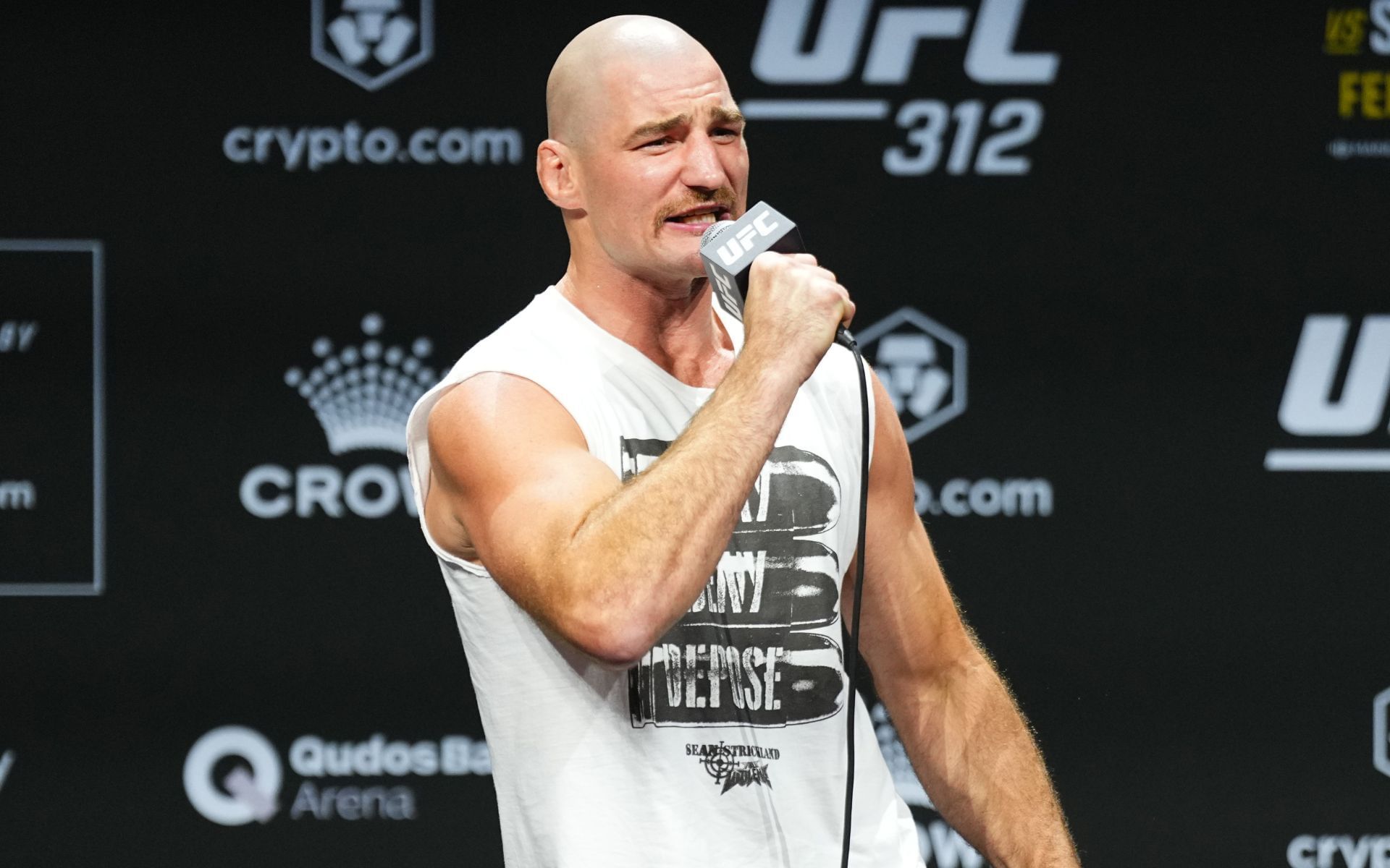 Sean Strickland will attend anger management classes. [Image courtesy: Getty]