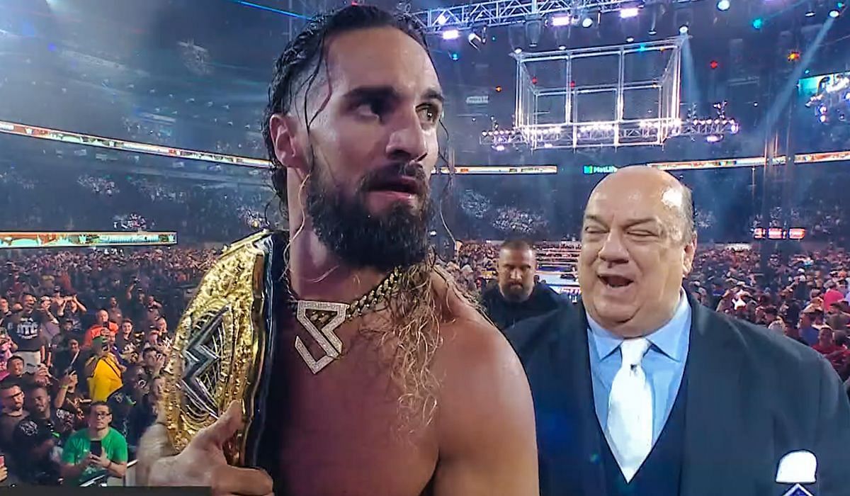 Seth Rollins is now the new World Champion in WWE. [Image credits: WWE.com]