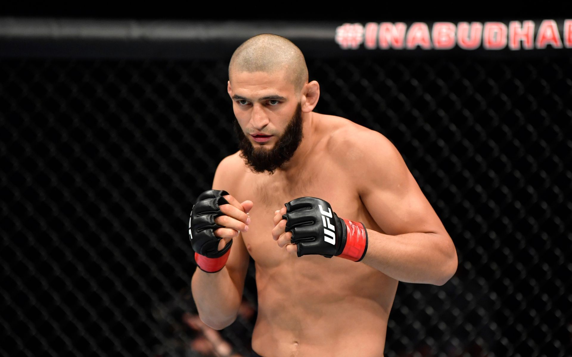 Khamzat Chimaev will fight for the middleweight title at UFC 319. [Image courtesy: Getty]