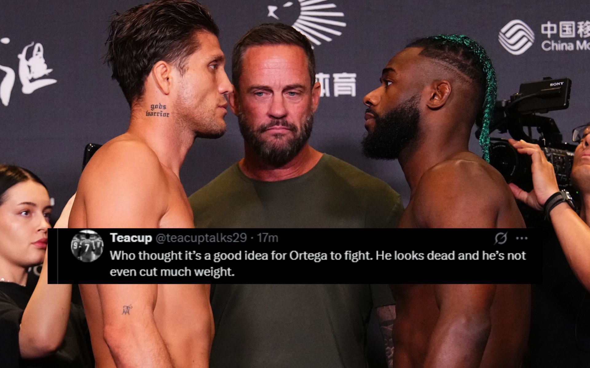 Fans react to Brian Ortega