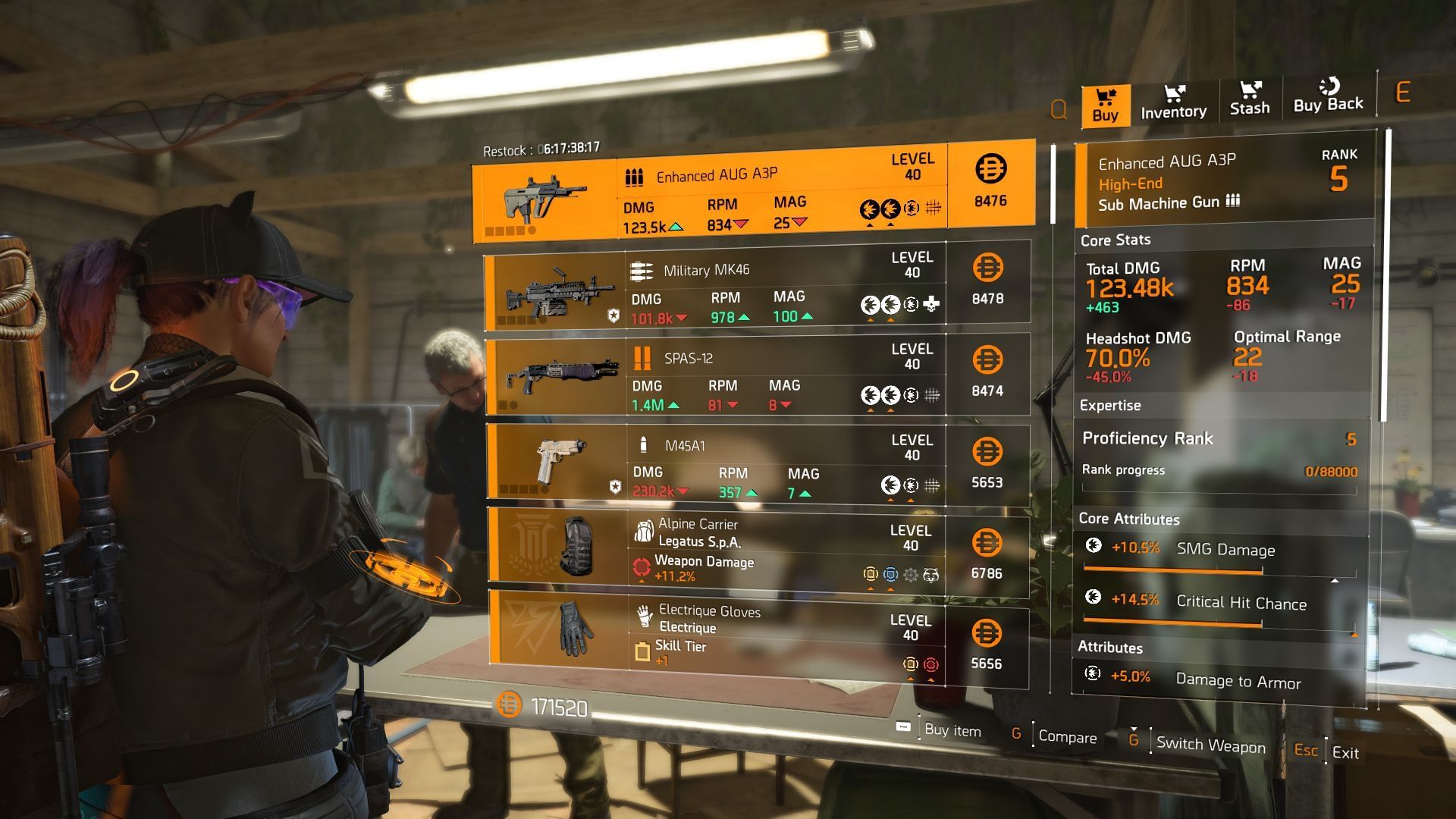 The Division 2 vendor at Haven Atrium (Image via Sportskeeda Gaming || Ubisoft)